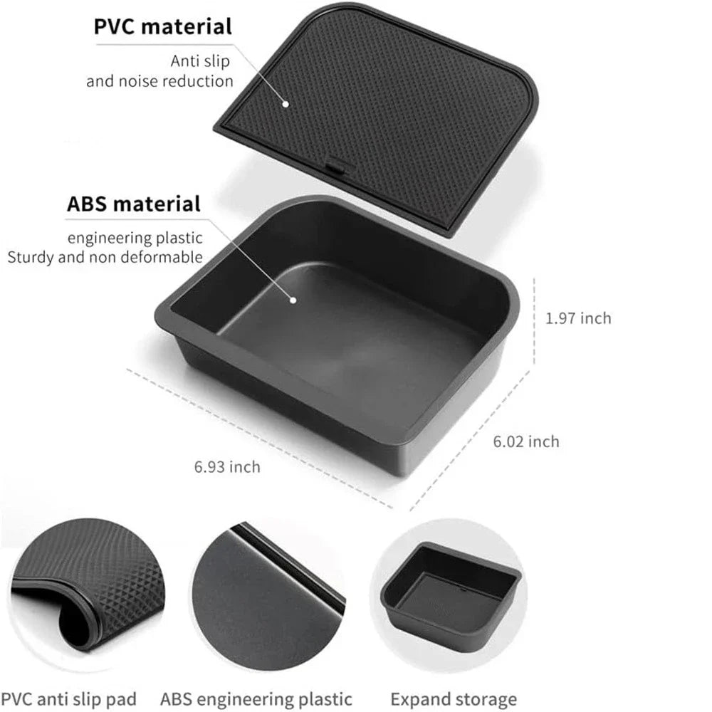 Cool Box Armrest Storage Insert for Toyota Lexus GX 550 (2020-2023)