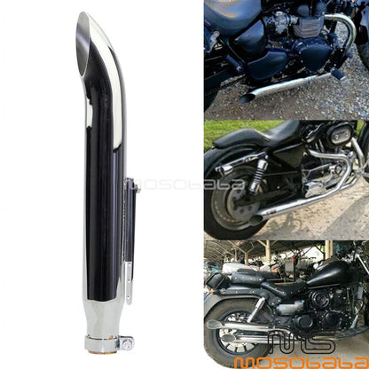 Exhaust Muffler Pipe for Harley-Davidson Blackline CVO Dyna FLSTF FXSTB (2011-2017)