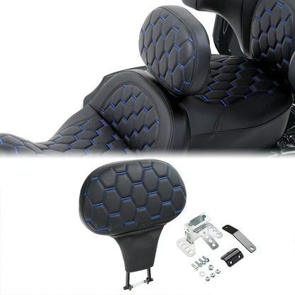 Black Driver Backrest for Harley Touring CVO Electra Glide Trike (1988-2023)