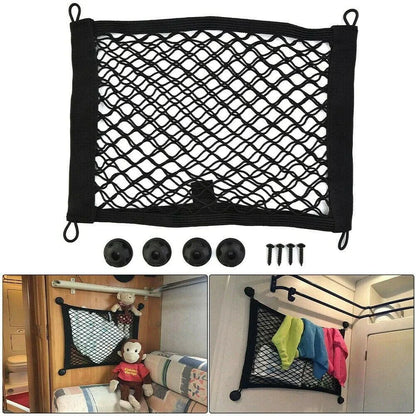 Elastic Storage Net 2550cm for Cargo Van for MOTORHOME Mobile Home Caravan