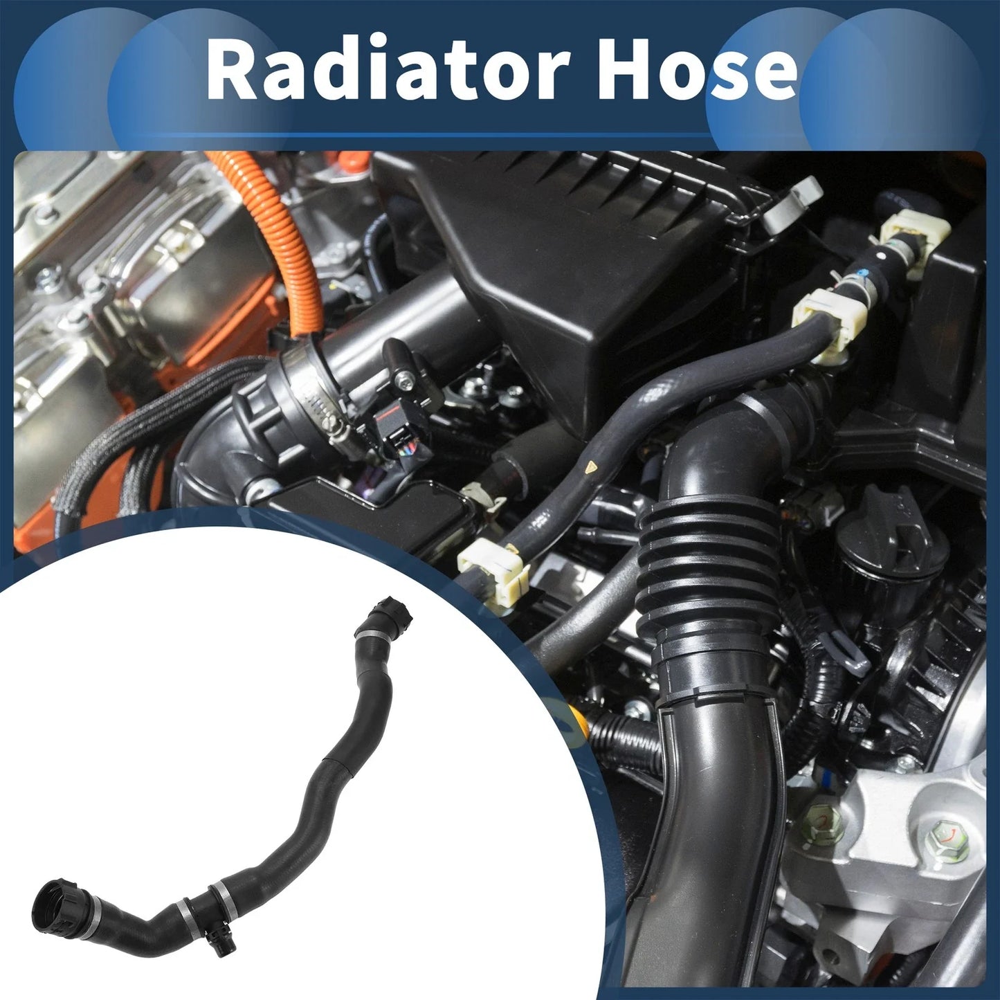 Radiator Hose for BMW 340i, BMW 440i xDrive (2016-2018, 2017-2020)
