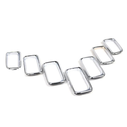 Grille Insert Cover Frame Molding Chrome for Jeep Compass (2011-2017)