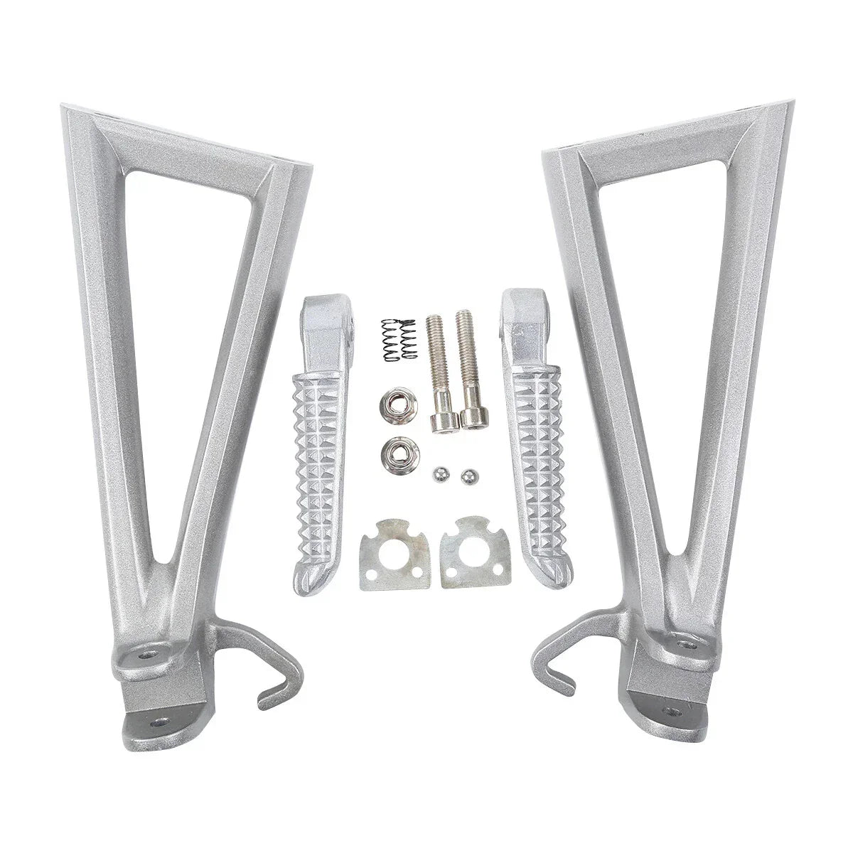 Driver & Passenger Footpegs Footrests Bracket for Yamaha YZF R6 (2006-2016)