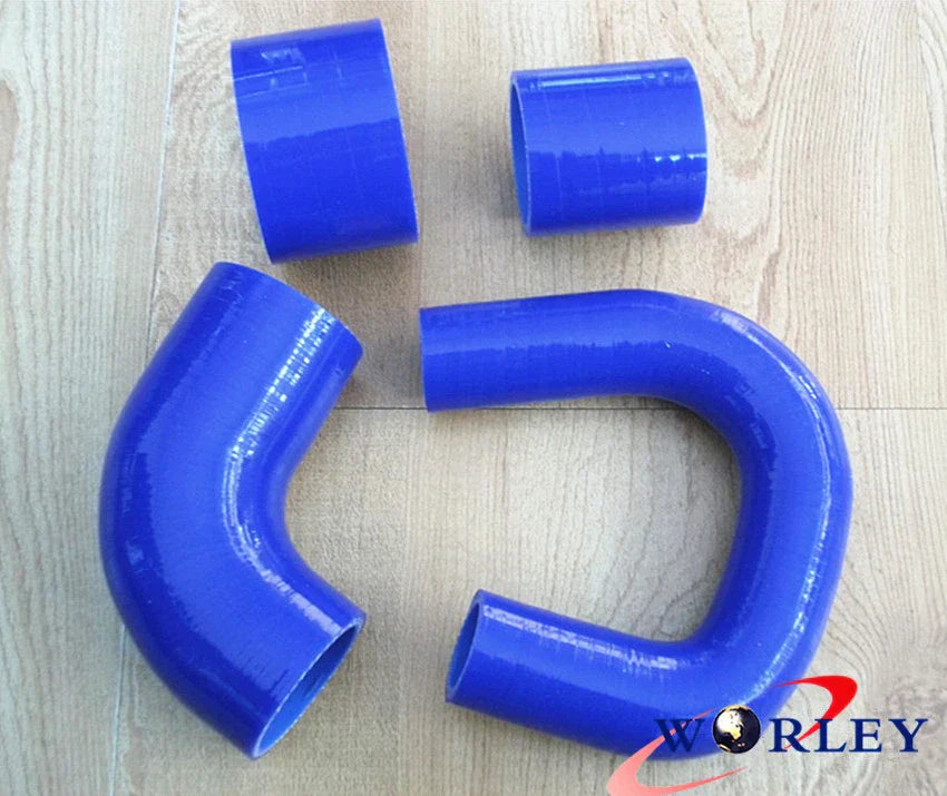 Red Silicone Intercooler Hose for Subaru WRX STI GC8 EJ20 (1998-2000)