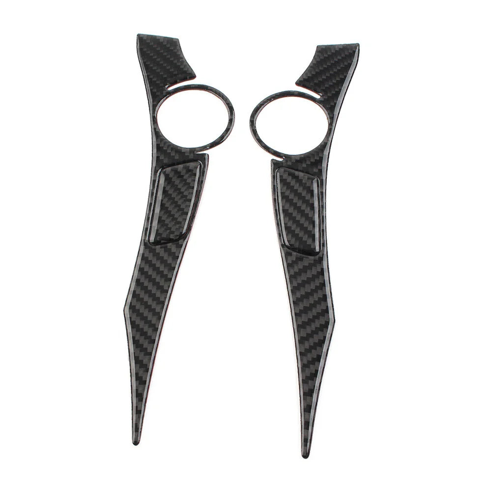 4 x Car Steering Wheel Panel Cover Trim Black for Toyota Prius (2012-2015)