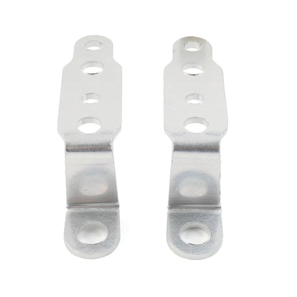 Silver Headlight Rearview Mirror Bracket for Car Spotlight