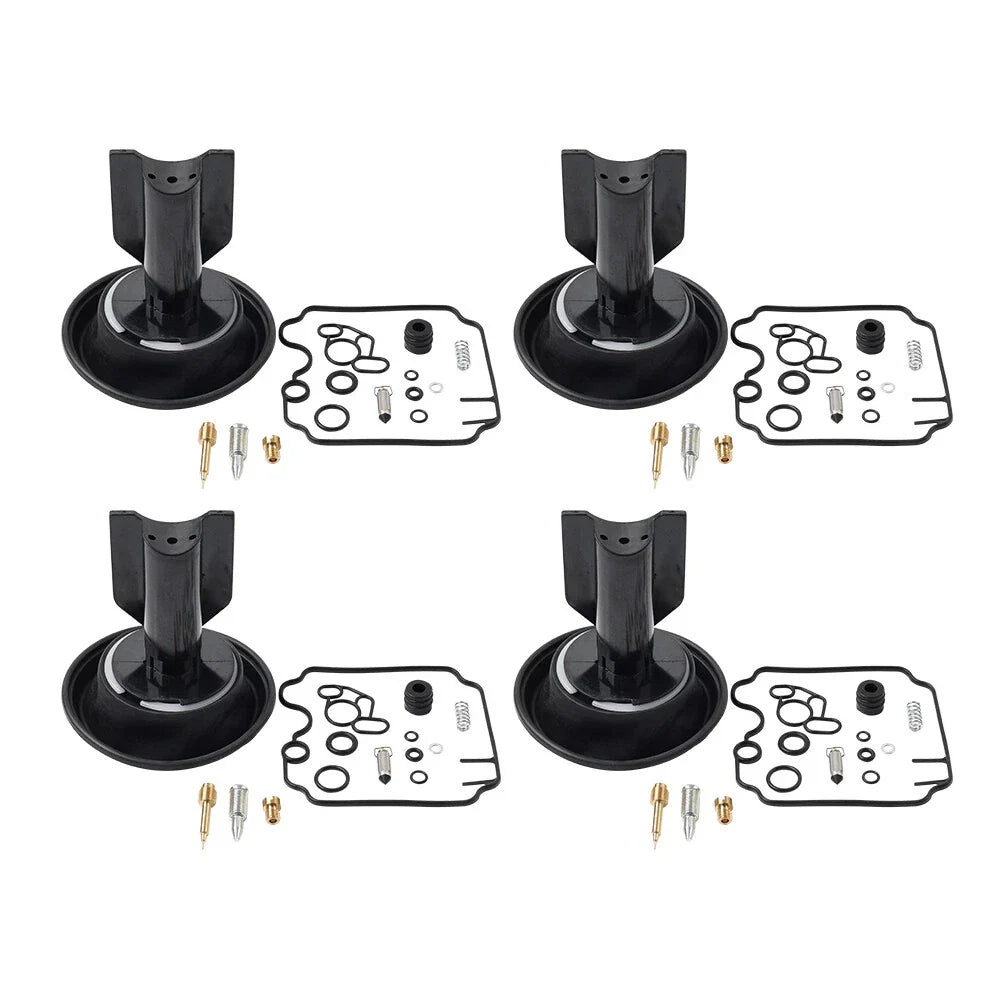 4 x Carburetor Repair Kits for Yamaha FZR1000 EXUP (1989-1995)