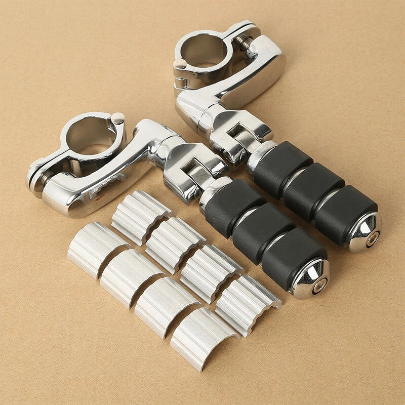 22mm 25mm 32mm 35mm Peg Mount Highway Adjustable Footpegs for Harley Softail