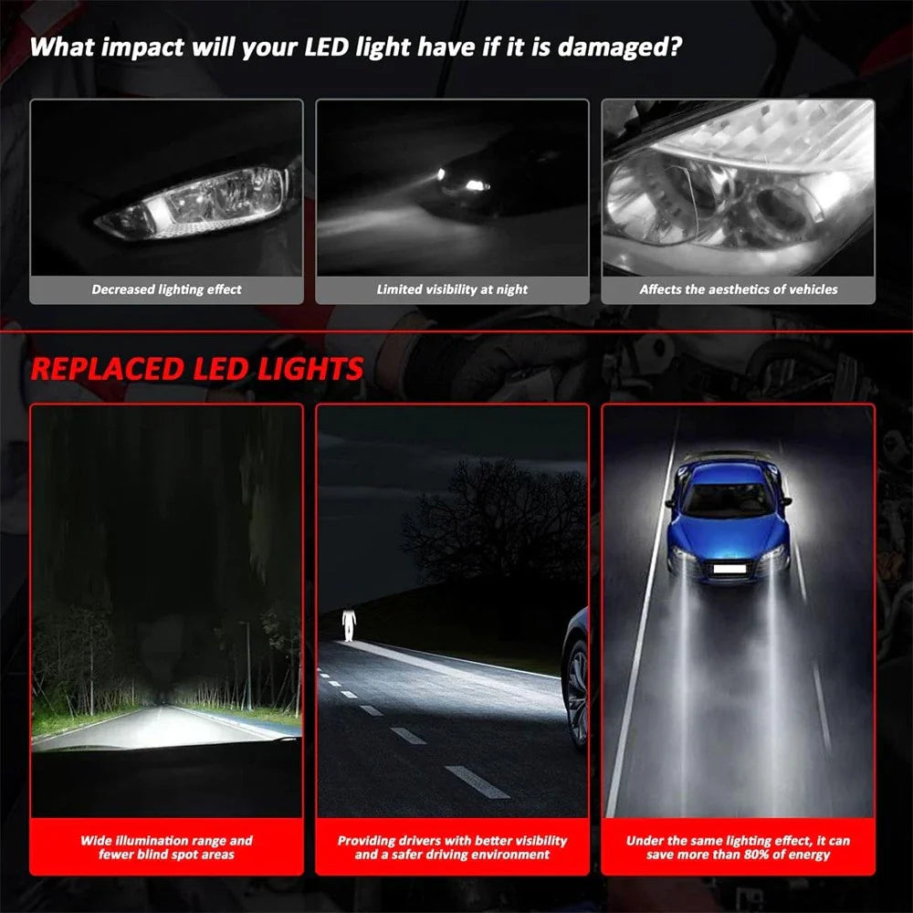 White LED Module Set for BMW 320i 328i 330i F30 (2015-2019)