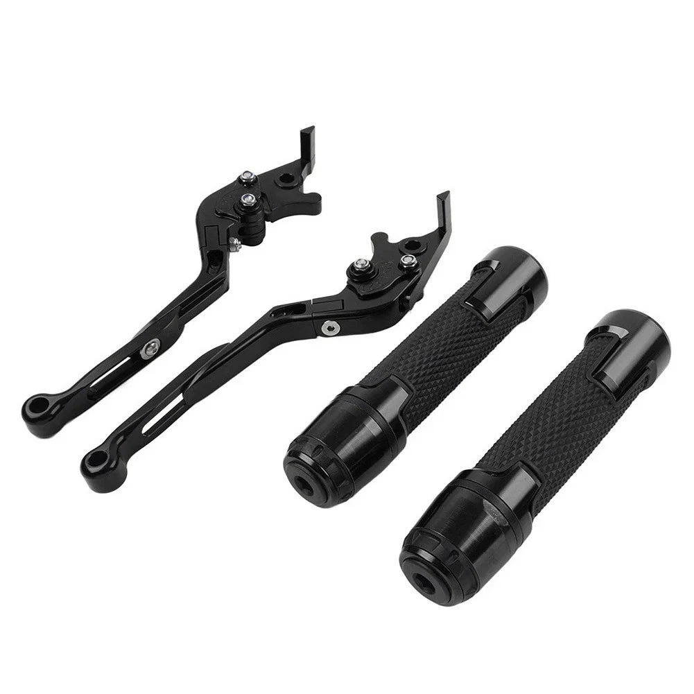 Folding Extendable Brake Clutch Levers & Handlebar Grips for Honda CBR1000RR (2004-2023)