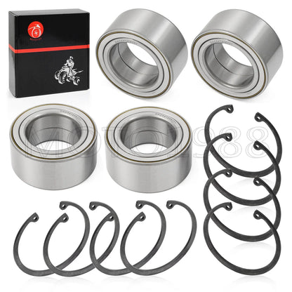 Front Rear Wheel Bearings Rings for Polaris RZR XP 1000 S-XP 4 (2014–2022)