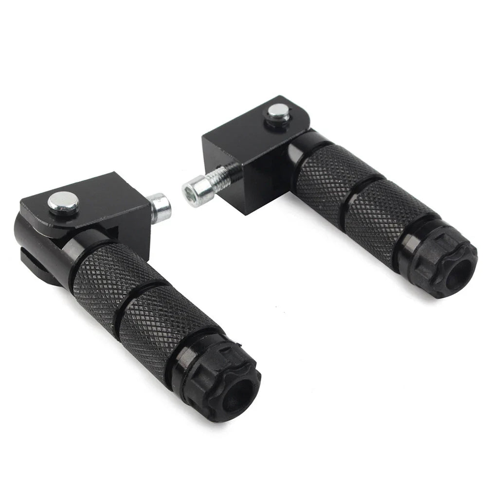 8mm Folding Footpegs for Motorcycle Universal Bicycle