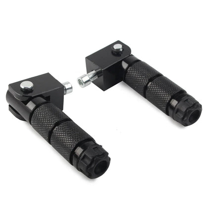 8mm Folding Footpegs for Motorcycle Universal Bicycle