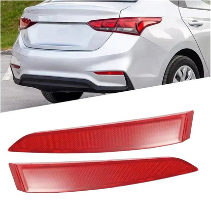 Rear Bumper Reflectors  for Hyundai Accent (2018-2022)