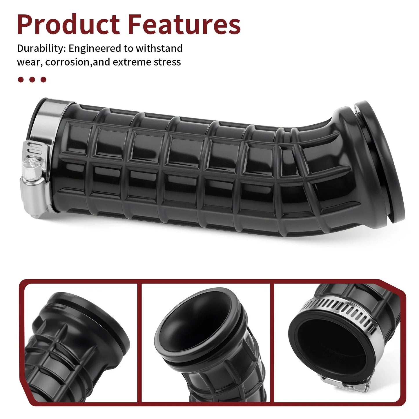 Air Box Intake Joint Boot for Yamaha Badger 80 YFM80 (1985–1988)