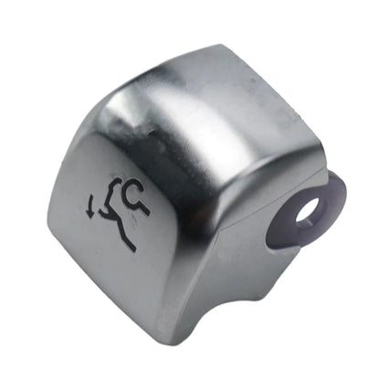 Silver ABS Material Trunk Release Button Cover for W205 W253 W213