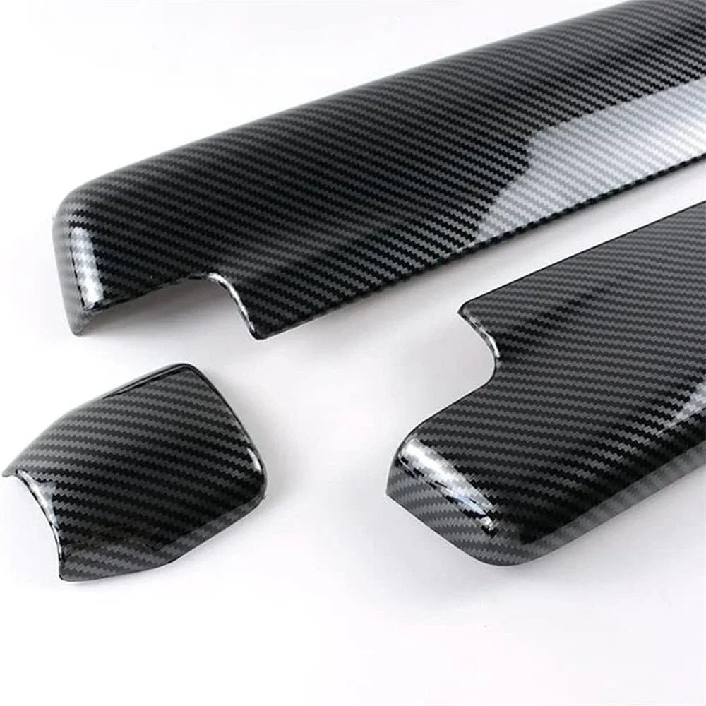 Carbon Fiber ABS Console Armrest Box Cover Trim for E Class W212 (2010-2015)