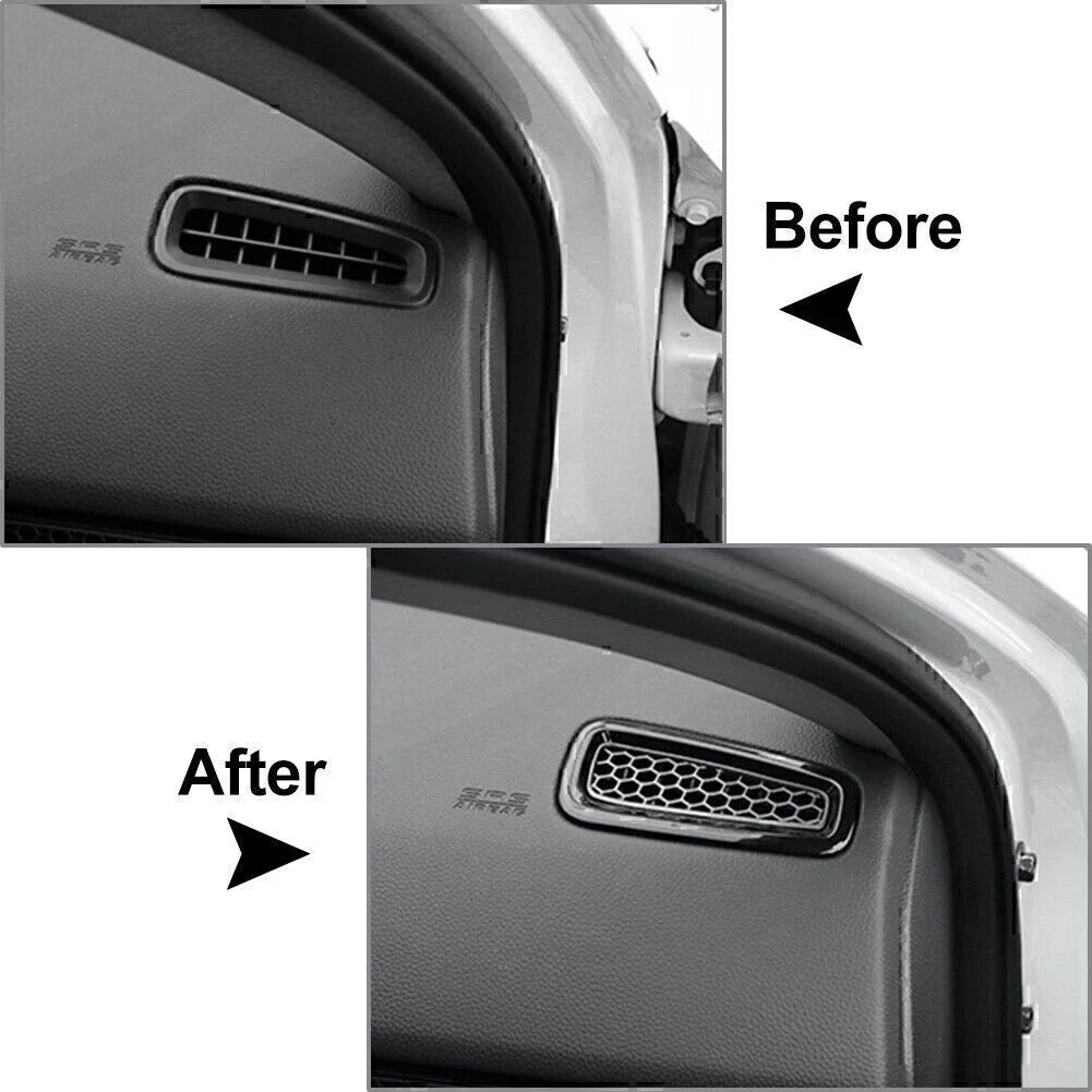 Honeycomb Inner Dash Air Vent Outlet Cover for Honda Civic (2022 - Present)