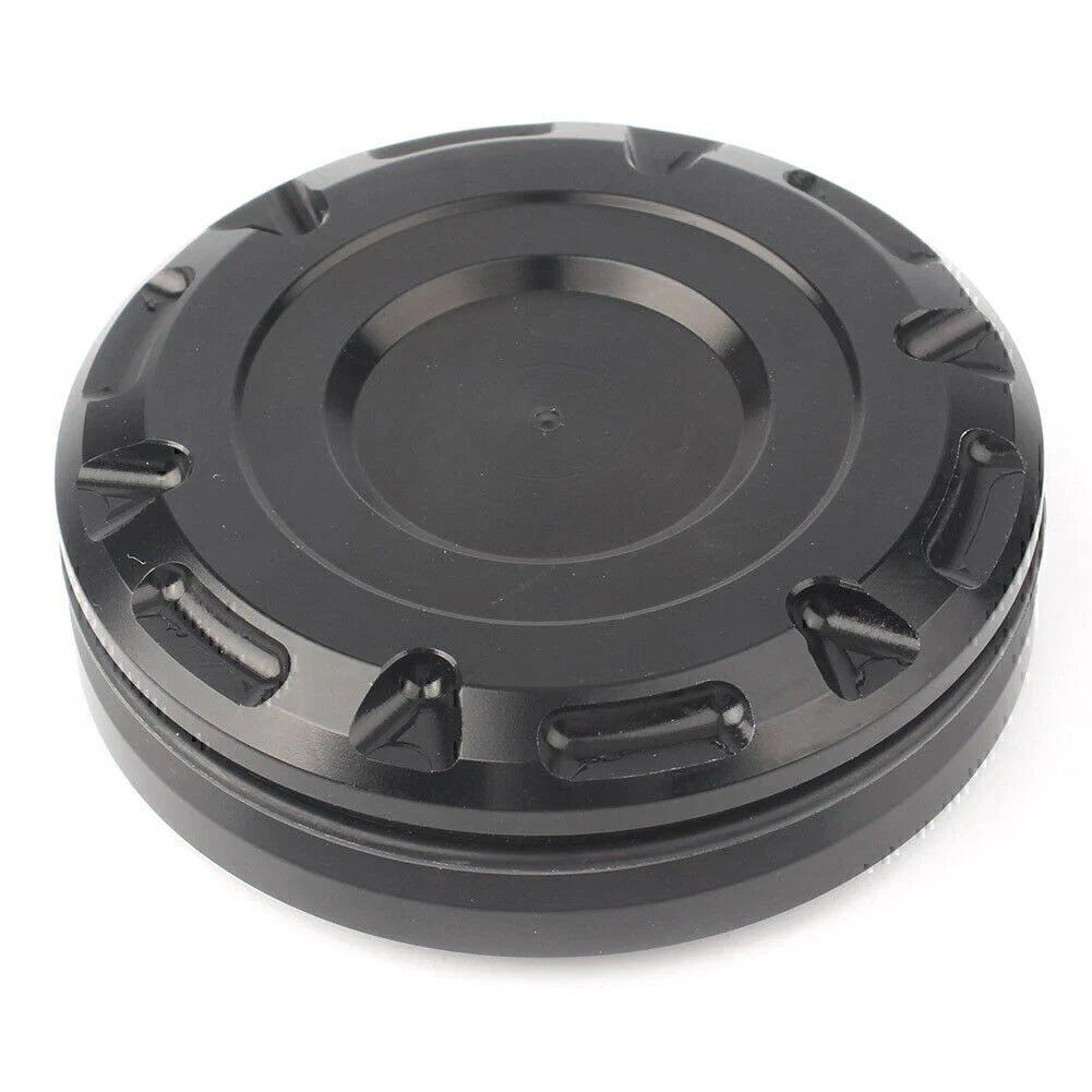 52MM Rear Brake Fluid Reservoir Guard Aluminum Black for Honda Yamaha Suzuki BMW