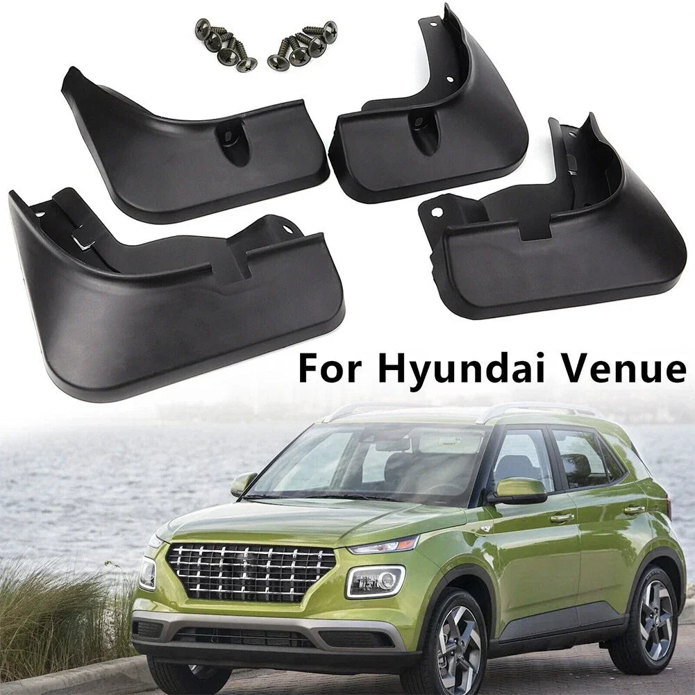 4Pcs Mud Guards for Hyundai Venue (2019–2023)