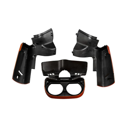 Instrument Housing for Harley Road Glide (2015-2023) Scorched Orange/Black