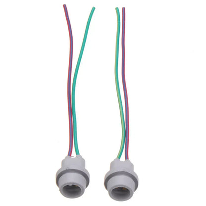 W5W T10 Parking Light Bulb Socket Holders for Motorcycle Cars