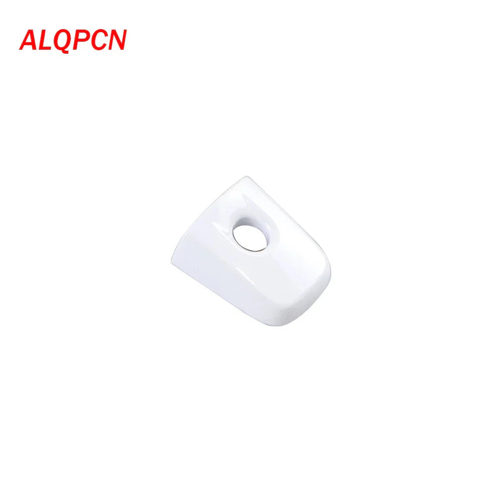 White Exterior Door Handle Cap with Key Hole for Nissan Navara D23 (2015-2022)