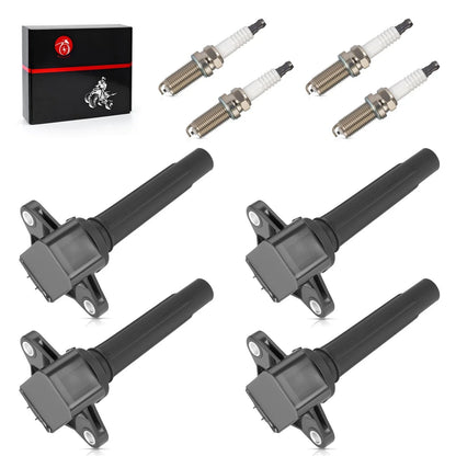 Ignition Coil Spark Plug for Yamaha WaveRunner FB1800 FX HO (2012–2021)