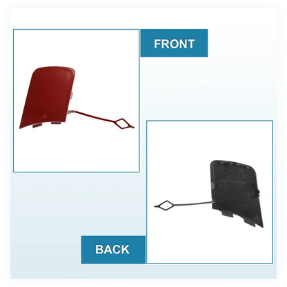 Red Front Bumper Tow Hook Cover for BMW X1 (2012-2015)