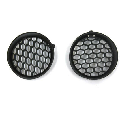 Black Left & Right Side Fog Light Covers for Subaru Impreza (2008-2014)