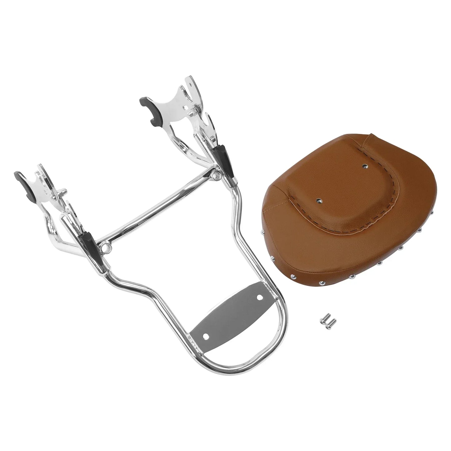 Chrome Sissy Bar Mount Spools for Indian Chief Vintage (2014 - 2018)