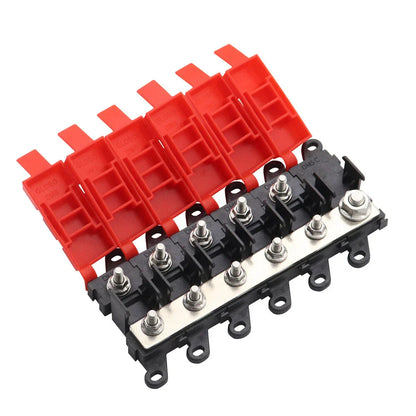 5-Way Fuse Holder 200A Multi-Pole Fuse Block for AU