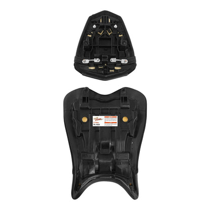 Black Rider Driver & Passenger Seats for Yamaha YZF-R1 (2009-2014)
