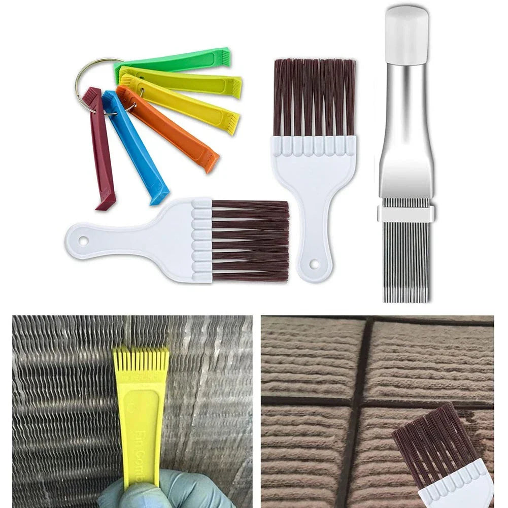 Fin Comb Set for Air Conditioner ABS Aluminum Stainless Steel