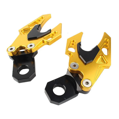 Aluminum Rear Chain Adjuster for Honda CB650F (2014-2018) Gold