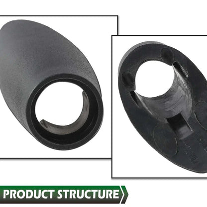 Radio Antenna Mounting Base Bezel Black for Dodge Ram 1500 2500 3500 (2002-2023)