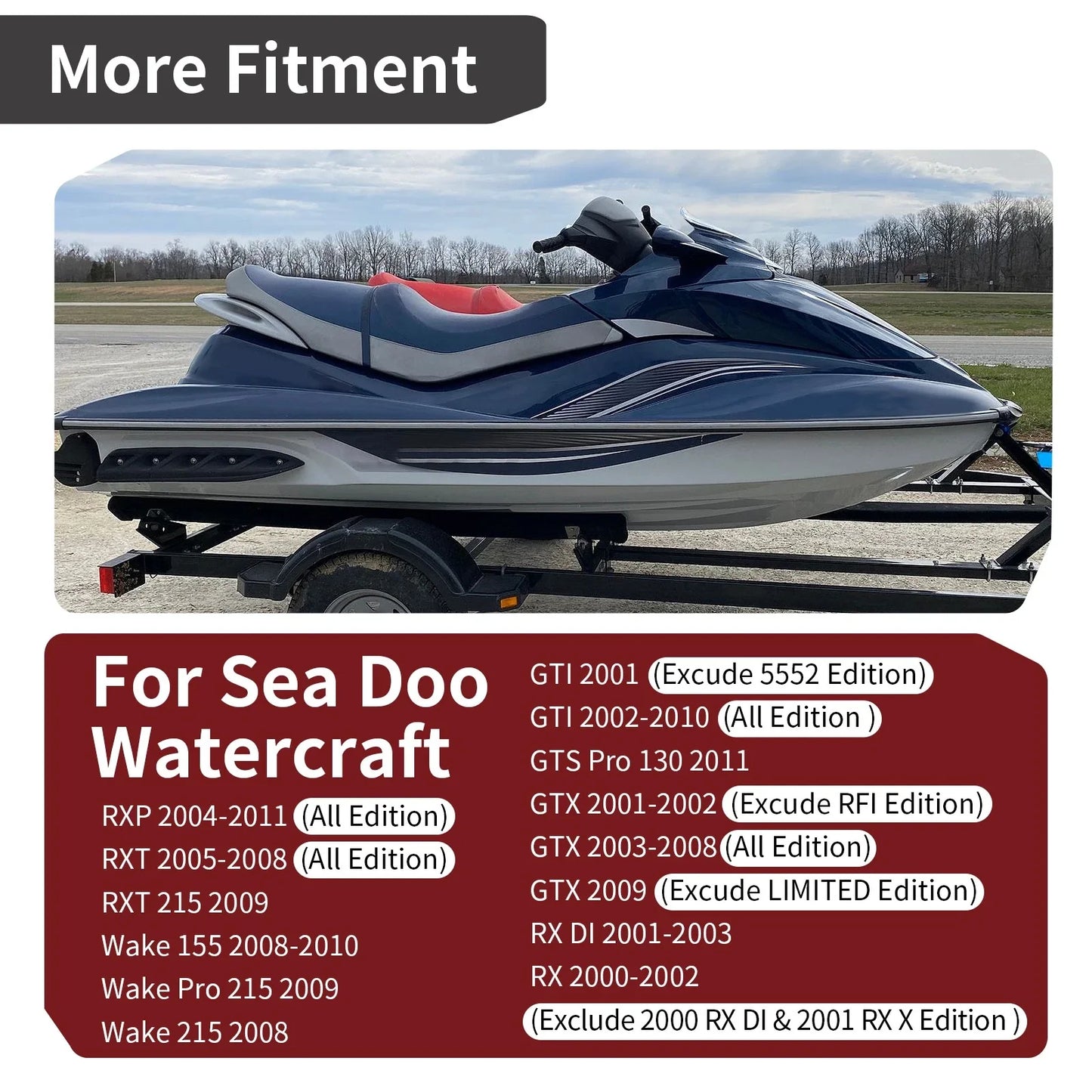 Reverse Gate Bucket for Sea-Doo