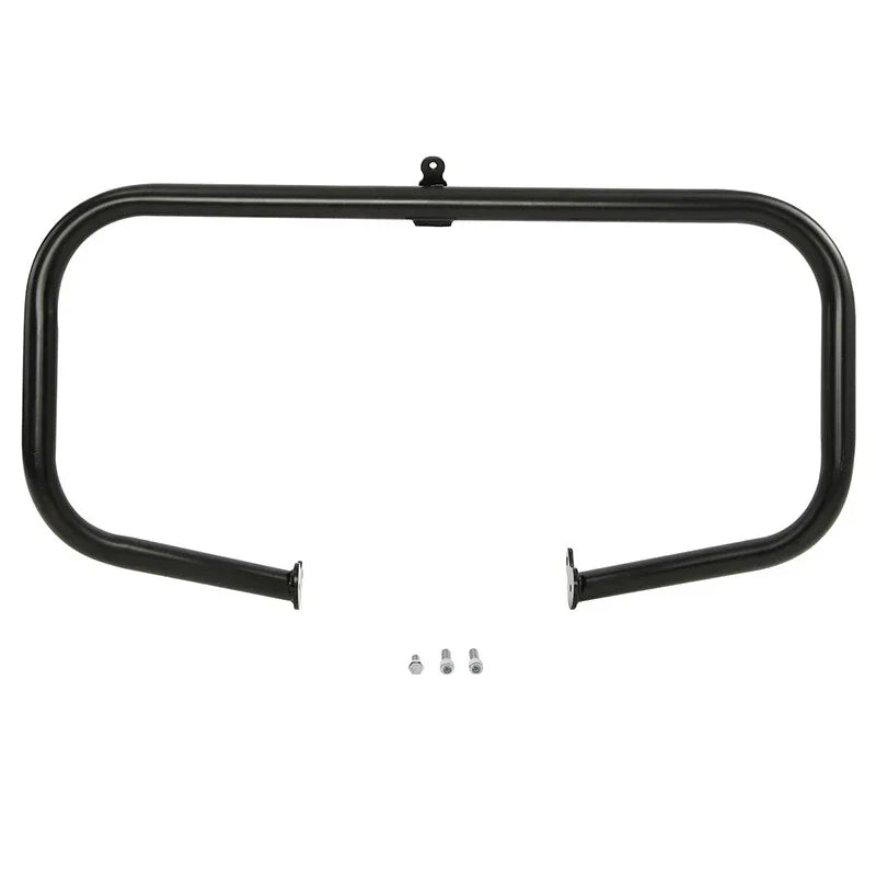 Black Highway Engine Guard Bar Footpeg for Harley Electra Street Glide (09-24)