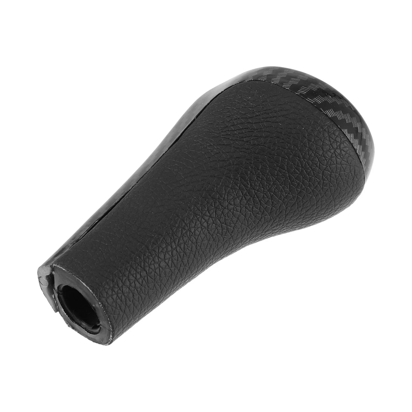 Gear Shift Knob 6 Speed Manual Carbon Fiber Pattern for BMW