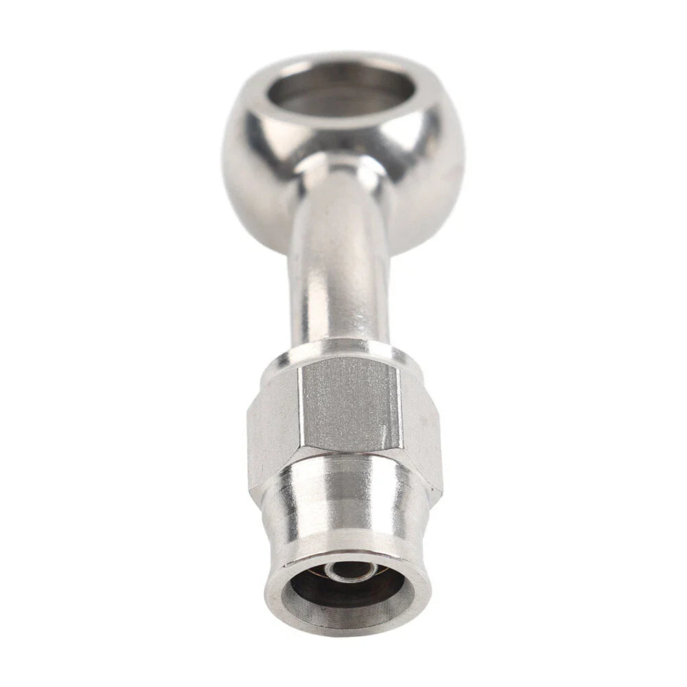 10.2mm Stainless Steel AN-3 28�� Eye Banjo Hose Ends for Motorcycle