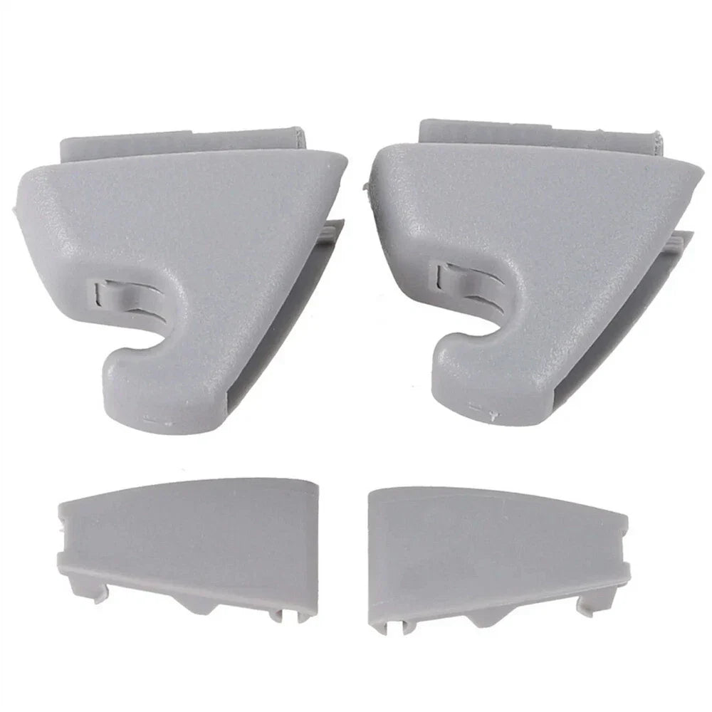 Gray Sun Visor Hook Clips for Buick Verano, Chevrolet Cruze, Sonic (2012-2017)