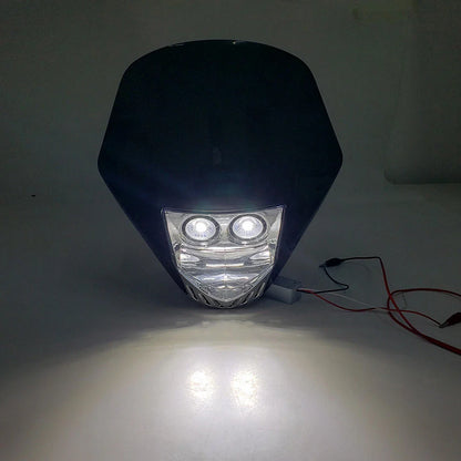 6W LED Bulbs 12V Universal Modified Headlight for Dirt Pit Bike
