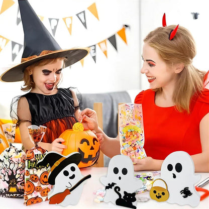 3 Pcs Cute Ghost Halloween Decorations for Home Shelf Display