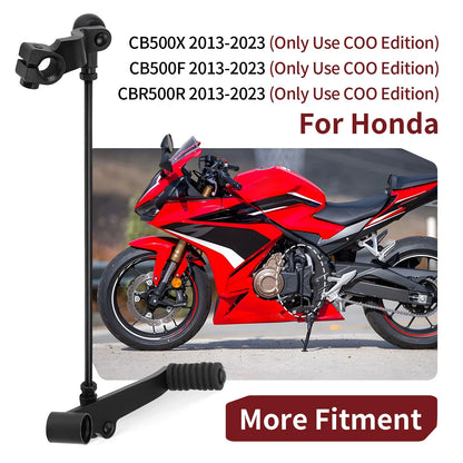 Gear Shift Lever Pedal W Change Rod Assembly for Honda CBR500R (2013–2023)