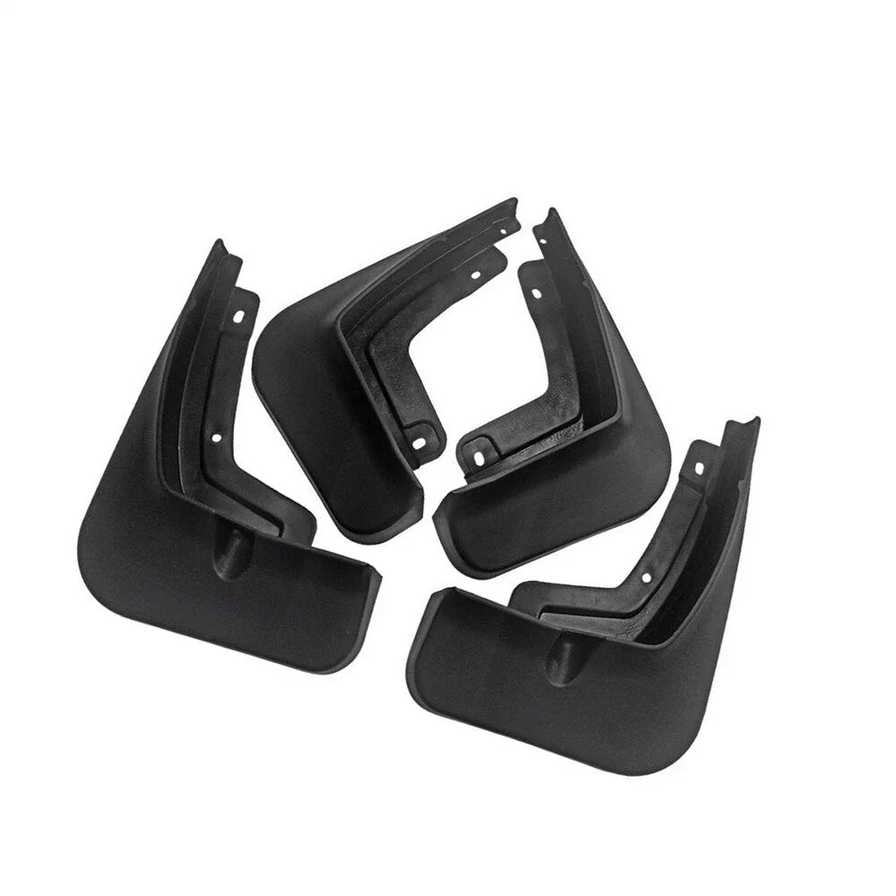 4Pcs Black Plastic Mudguards Splash Guards for Tiggo 8 (2018-2020)