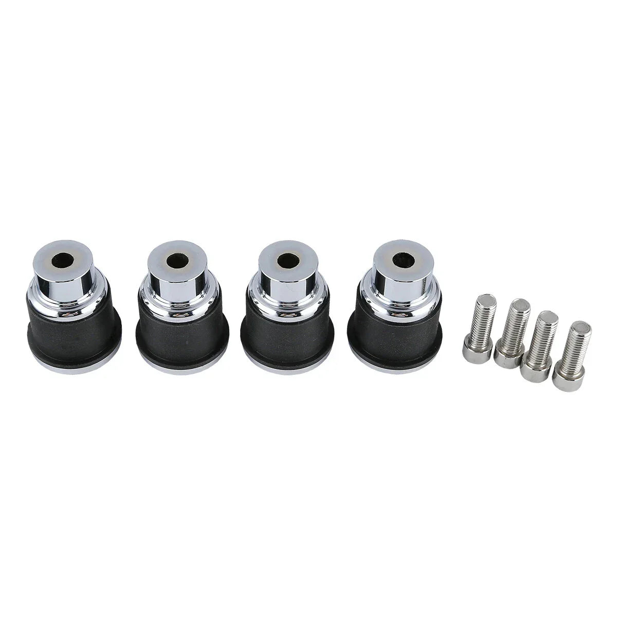Backrest Sissy Bar Luggage Rack Mount Spools for Indian Chieftain (2014-2024)