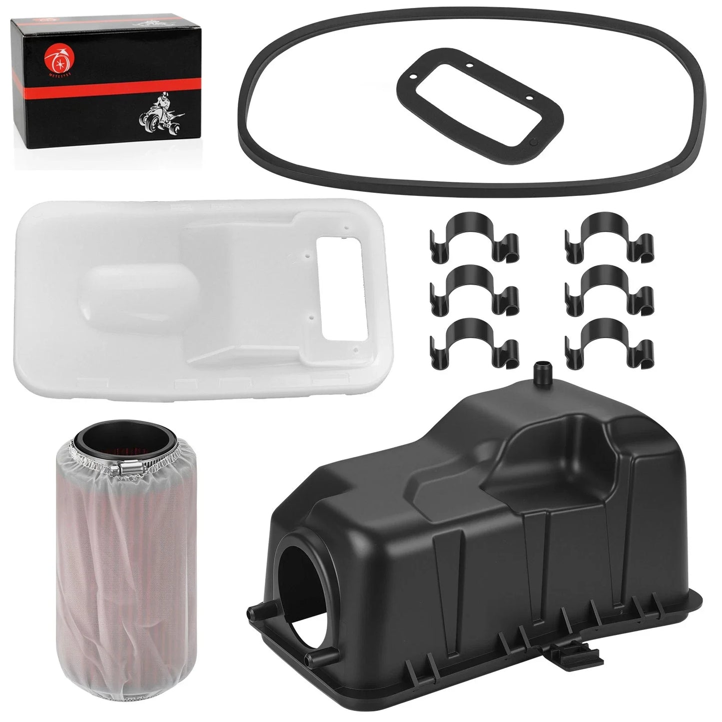 Air Box Lid Cover Clip Air Filter Kit for Polaris Sportsman 400 (2001–2005)