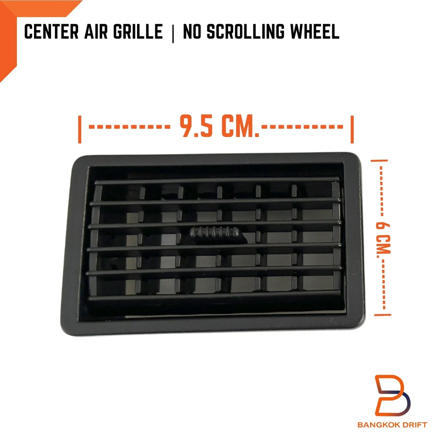 AC Air Vent Set Black for Toyota Hilux Ute LN106 LN107 LN111 4Runner Surf