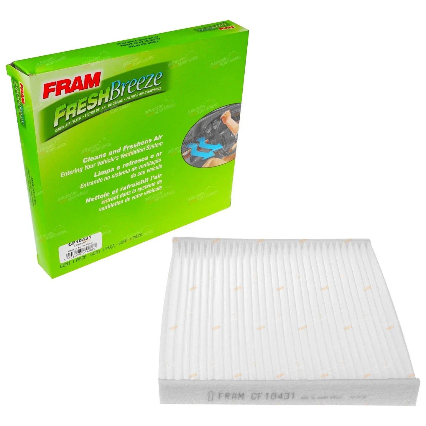 Cabin Air Filter Cleaner for Mitsubishi Outlander (2006-2012)