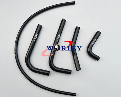 Black Silicone Radiator Hose for Kawasaki KX250F KX 250F KXF250 (2017)